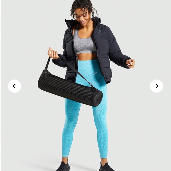 Gymshark Vital Seamless Leggings Blue Marl - Picture 3 of 4